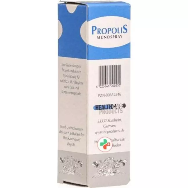 Propolis Mundspray mit Aktiven Manukahonig 20мл Propolis Mundspray mit Aktiven Manukahonig 20мл