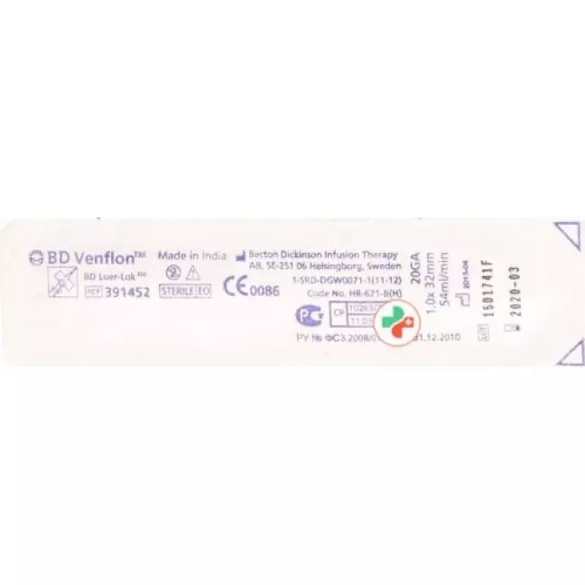 BD Venflon 1.0x32мм 20г Luer Rosa BD Venflon 1.0x32мм 20г Luer Rosa