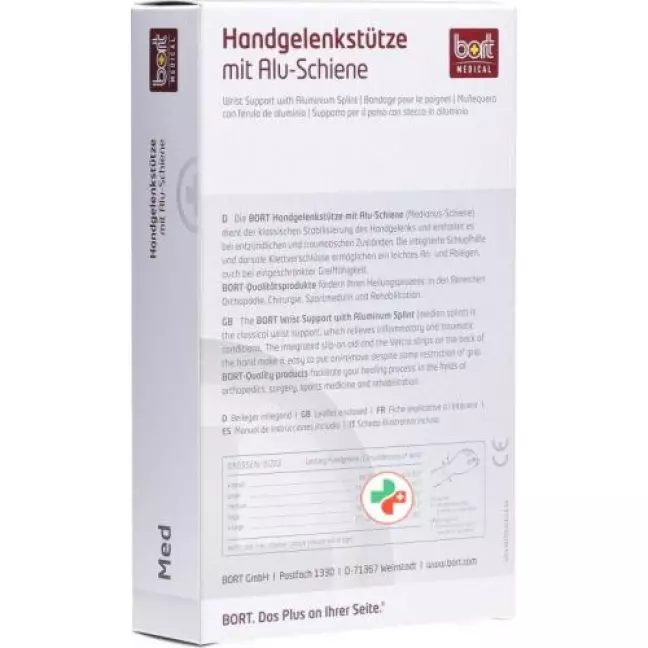 Bort Handgelenk Schiene Rechts -19см размер M Blau Bort Handgelenk Schiene Rechts -19см размер M Blau