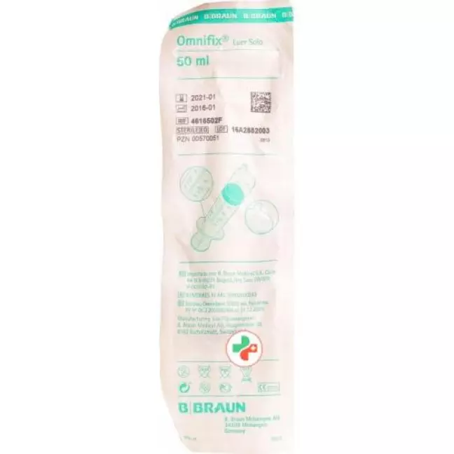 Omnifix Spritze 50мл Luer Latexfrei Omnifix Spritze 50мл Luer Latexfrei