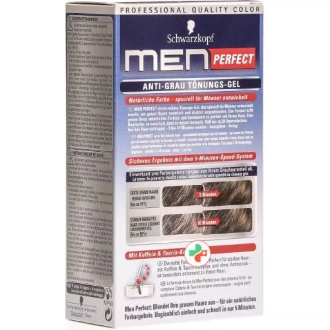 Men Perfect Tonung 60 Natur Mittelbraun Men Perfect Tonung 60 Natur Mittelbraun