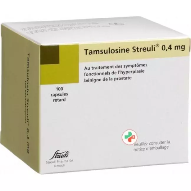 Tamsulosin Streuli 0.4 mg 100 Retard Kaps Tamsulosin Streuli 0.4 mg 100 Retard Kaps