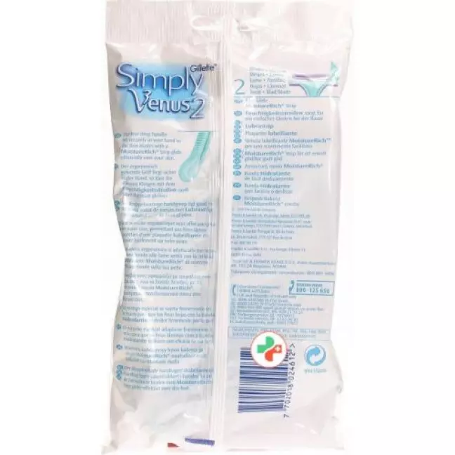 Gillette Simply Venus 2 4 штуки Gillette Simply Venus 2 4 штуки