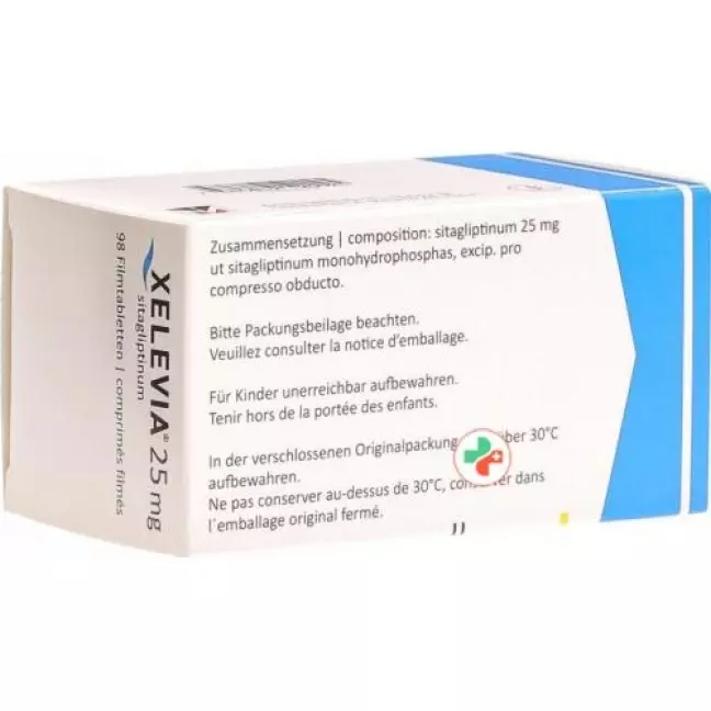 Xelevia 25 mg 98 filmtablets Xelevia 25 mg 98 filmtablets
