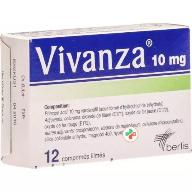 Vivanza 10 mg 12 filmtablets Vivanza 10 mg 12 filmtablets