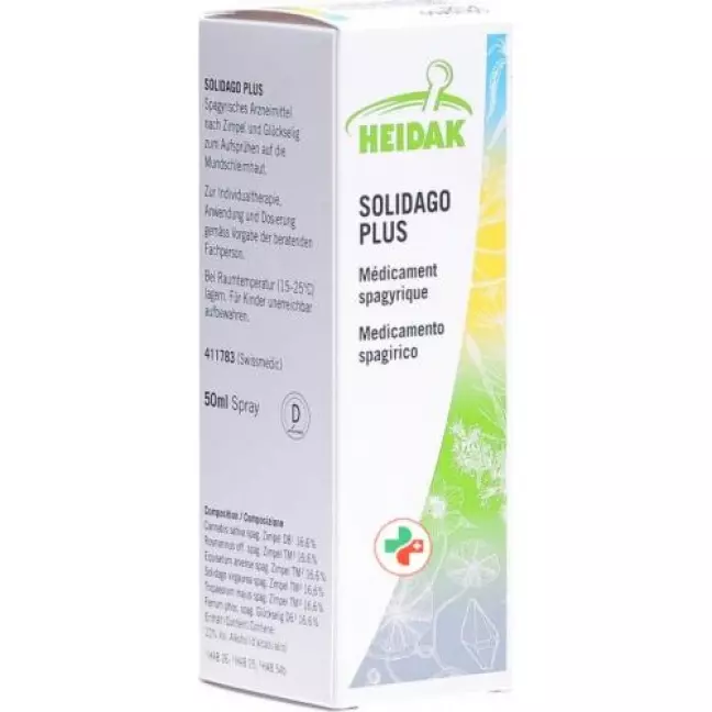 Heidak Spagyrik Solidago Plus спрей 50мл Heidak Spagyrik Solidago Plus спрей 50мл