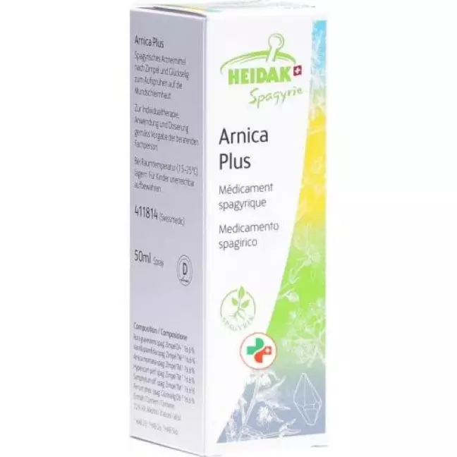 Heidak Spagyrik Arnica Plus спрей 50мл Heidak Spagyrik Arnica Plus спрей 50мл