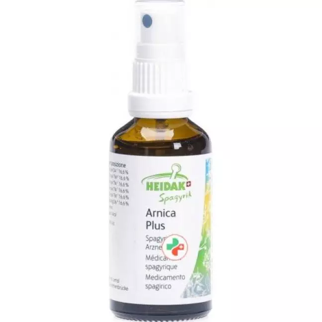 Heidak Spagyrik Arnica Plus спрей 50мл Heidak Spagyrik Arnica Plus спрей 50мл