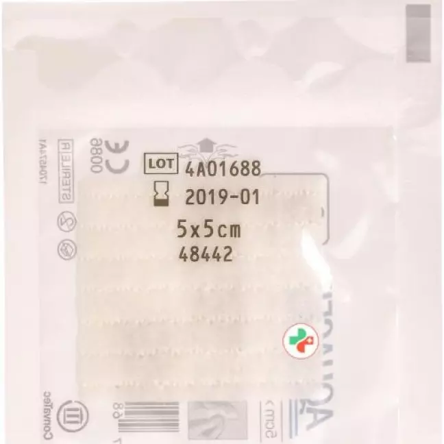 Aquacel Extra Hydrofiber Verband 5x5см 10 штук