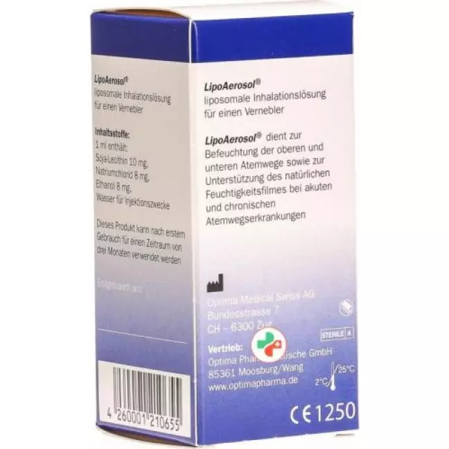 Lipoaerosol раствор для ингаляций бутылка 45мл Lipoaerosol раствор для ингаляций бутылка 45мл