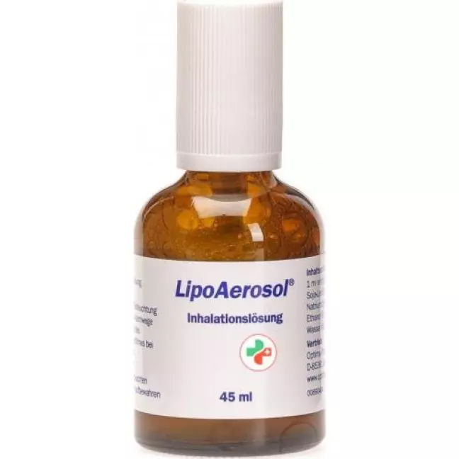 Lipoaerosol раствор для ингаляций бутылка 45мл Lipoaerosol раствор для ингаляций бутылка 45мл