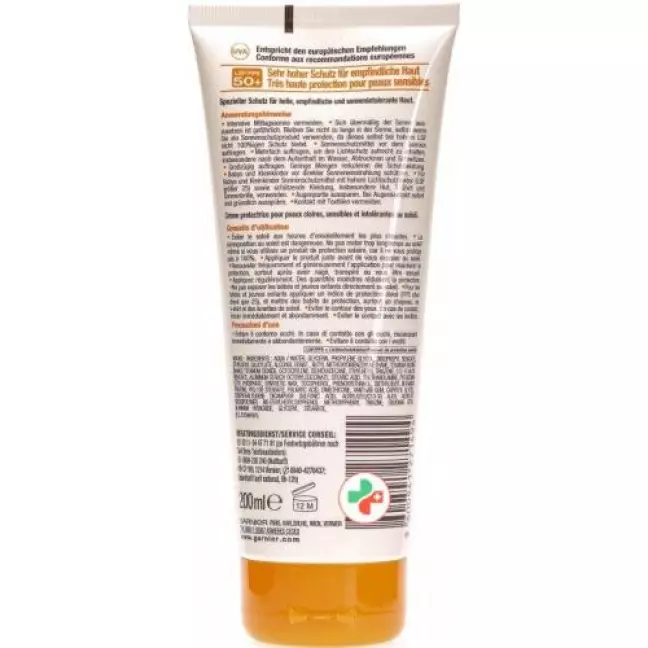 Ambre Solaire Milch Sensitive Expert+ Sf50+ 200мл Ambre Solaire Milch Sensitive Expert+ Sf50+ 200мл