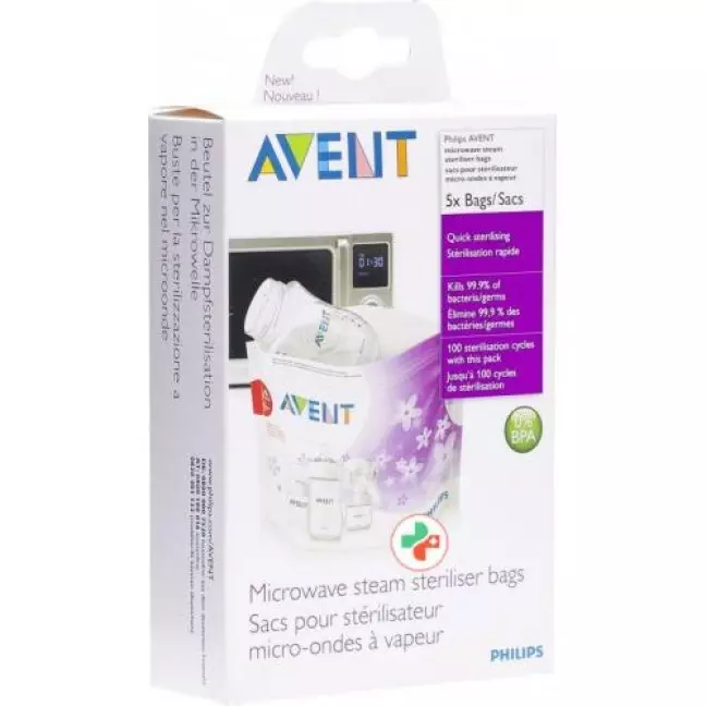 Avent Philips Mikrowellen-Sterilisations в пакетиках Avent Philips Mikrowellen-Sterilisations в пакетиках