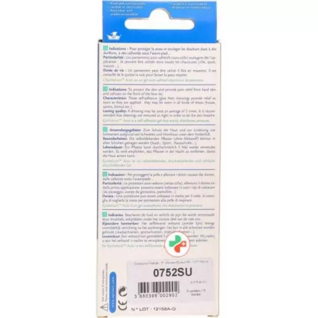 Epitact Schutz Hornhautschwielen 3 штуки Epitact Schutz Hornhautschwielen 3 штуки