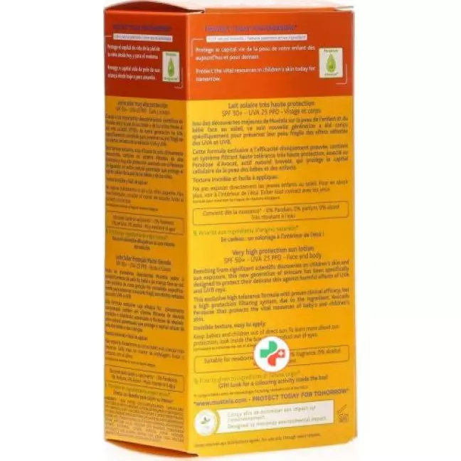 Mustela Sonnenschutz Sonnenmilch SPF 50+ 100мл Mustela Sonnenschutz Sonnenmilch SPF 50+ 100мл