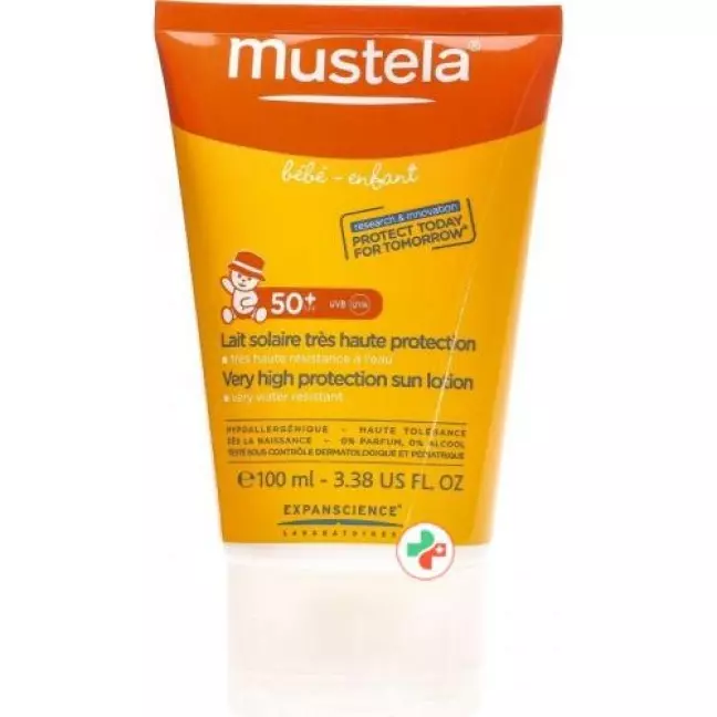 Mustela Sonnenschutz Sonnenmilch SPF 50+ 100мл Mustela Sonnenschutz Sonnenmilch SPF 50+ 100мл