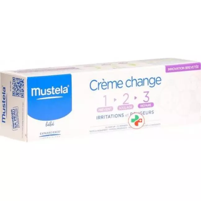 Mustela Bebe Wundschutzcreme 123 100мл Mustela Bebe Wundschutzcreme 123 100мл