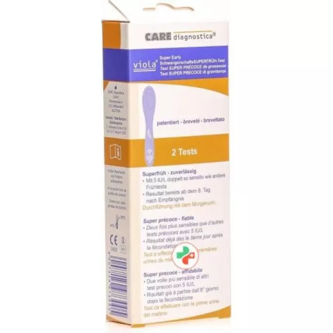 Viola Super Early Schwangerschaftstest 2 штуки Viola Super Early Schwangerschaftstest 2 штуки