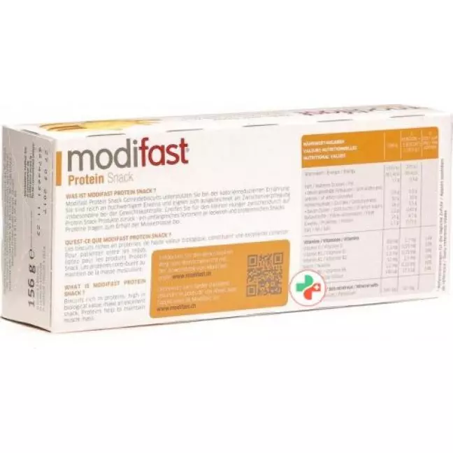 Modifast Protein Snack Biscuits Vanille Zitrone 8 X 19.5 g Modifast Protein Snack Biscuits Vanille Zitrone 8 X 19.5 g