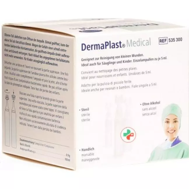 Dermaplast Medical Kochsalzlosung 30x 5мл Dermaplast Medical Kochsalzlosung 30x 5мл