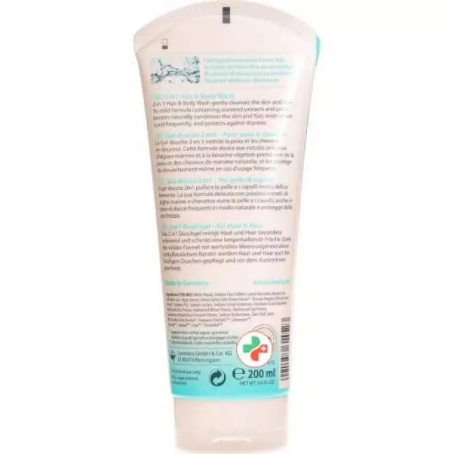 Lavera 2in1 Haar-Duschshamp Basis Sensitiv 200мл Lavera 2in1 Haar-Duschshamp Basis Sensitiv 200мл