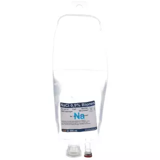 NACL Bioren 0.9 % 250ml in 500ml Btl