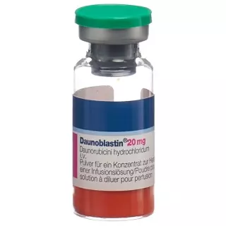 DAUNOBLASTIN Trockensub 20 mg