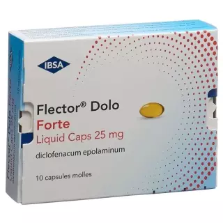 Flector Dolo Forte жидкие капсулы 25 мг 10 шт.