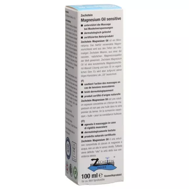 Zechstein Magnesium Ol Sensitive спрей 100мл Zechstein Magnesium Ol Sensitive спрей 100мл