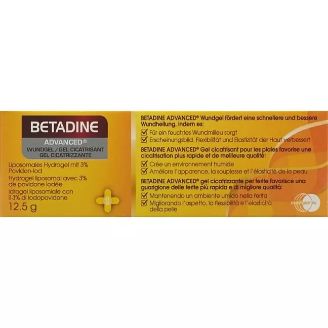 BETADINE Advanced Wundgel