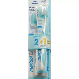 Зубная щетка MERIDOL Gentle 2+1 в подарок