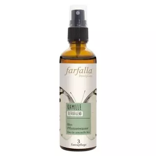 FARFALLA Bio-Pflanzenwasser Kamille