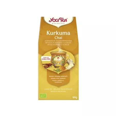 Чай Yogi Чай с куркумой рассыпчатый 90 г