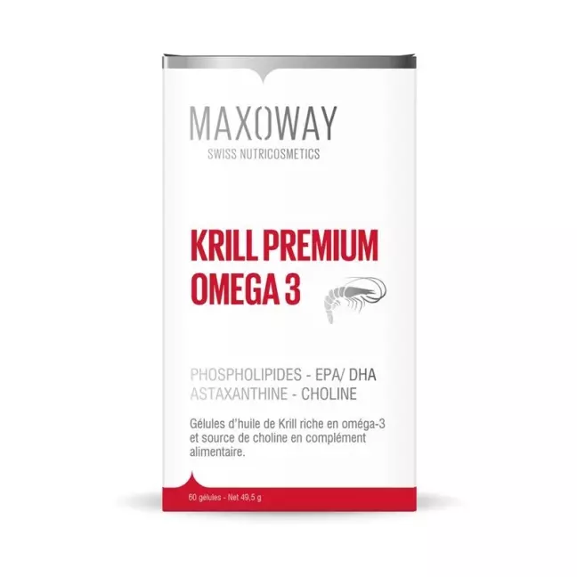 MAXOWAY KRILL PREMIUM OMEGA 3 Kaps