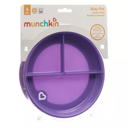 MUNCHKIN Тарелка с присоской Stay Put MUNCHKIN Тарелка с присоской Stay Put