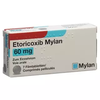 Эторикоксиб Mylan Filmtabl 60 мг 7 шт.