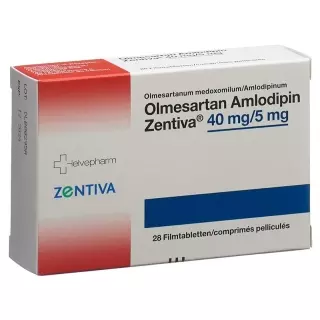 OLMESARTAN AMLO Zentiva Filmtabl 40/5 mg
