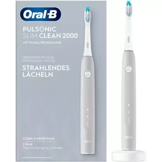 ORAL-B Pulsonic Slim Clean 2000 серый
