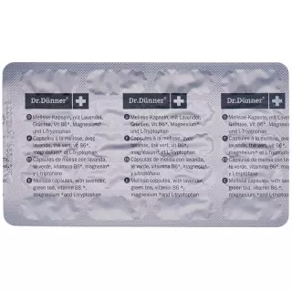Dr. Dünner Melissa Calm Night Capsules 40 pieces