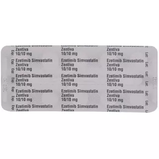 Ezetimib Simvastatin Zentiva Tabletten 10/10mg 28 Stück