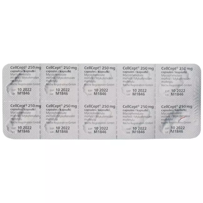 Cellcept (pi) Kapseln 250mg 300 Stück