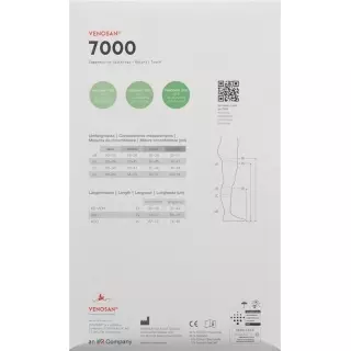 Venosan 7002 A-gh Kkl2 XL Lang Off Hr Bla 1 Paar