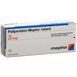 Paliperidon Mepha Retard Depotabs 3mg 28 Stück