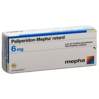 Paliperidon Mepha Retard Depotabs 6mg 28 Stück