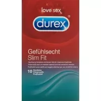 Презервативы Durex Sensitive Slim fit 10 шт.