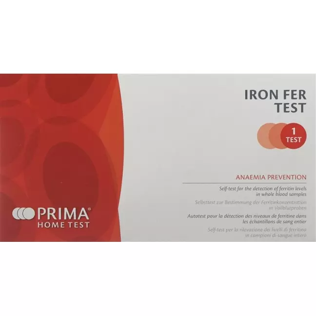 PRIMA HOME TEST Iron FER test