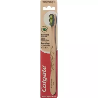 Зубная щетка Colgate Bamboo с активированным углем
