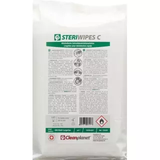 Cleanplanet Steriwipes C Tuecher Nachfüll 200 Stück