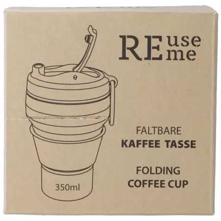 Reuseme foldable coffee cup 350ml Coffee To Go