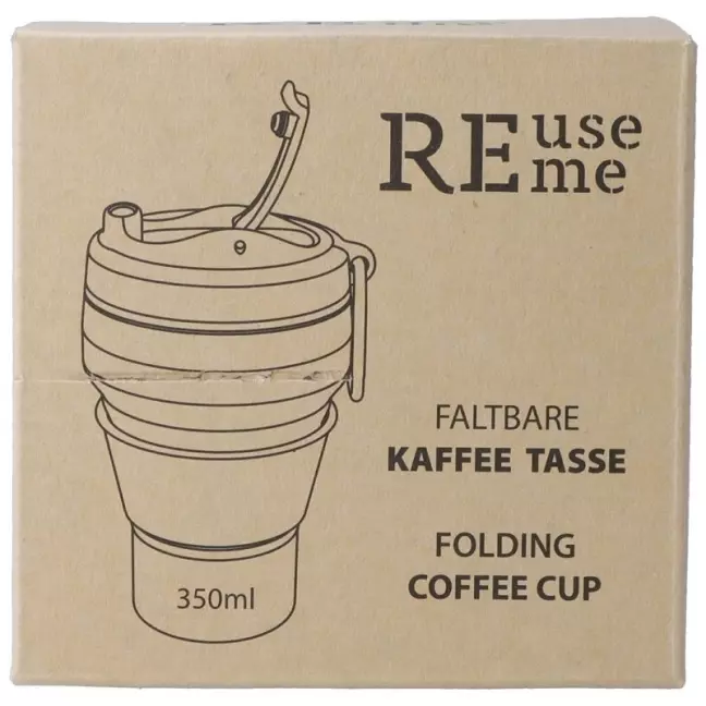 Reuseme foldable coffee cup 350ml Coffee To Go